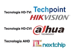 ¿Cuáles son las diferencias entre las cámaras analógicas, HD-TVI, HD-CVI y AHD?