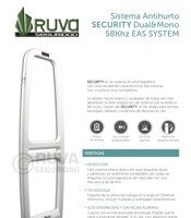 Sistema Antihurto AM modelo SECURITY