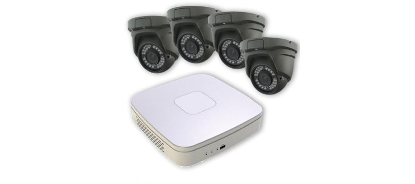 Kit 1 Videograbador + 4 Camaras CCTV