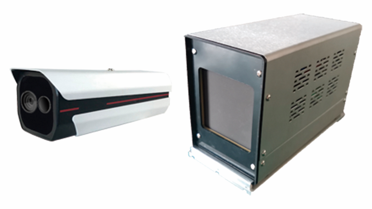 Cambra termogràfica dual, BlackB i programari de monitorització